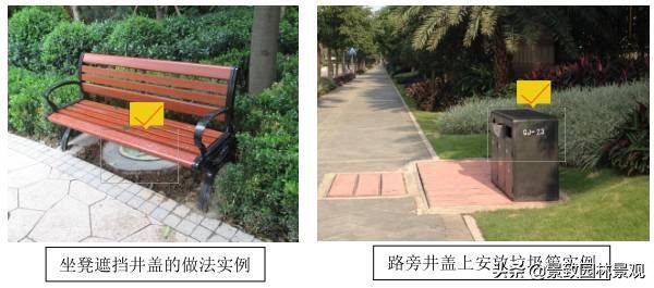 小区井盖景观美化,小区路面美化创意