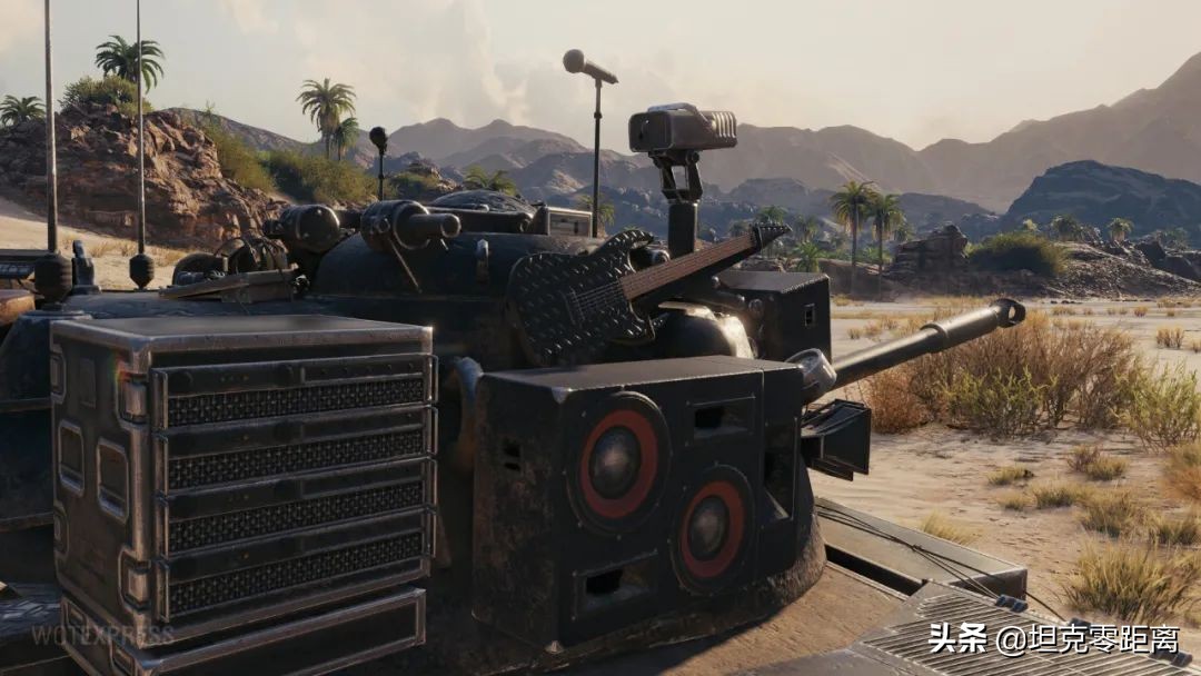 坦克世界2024送的9级特种坦克巴顿,坦克世界3d风格