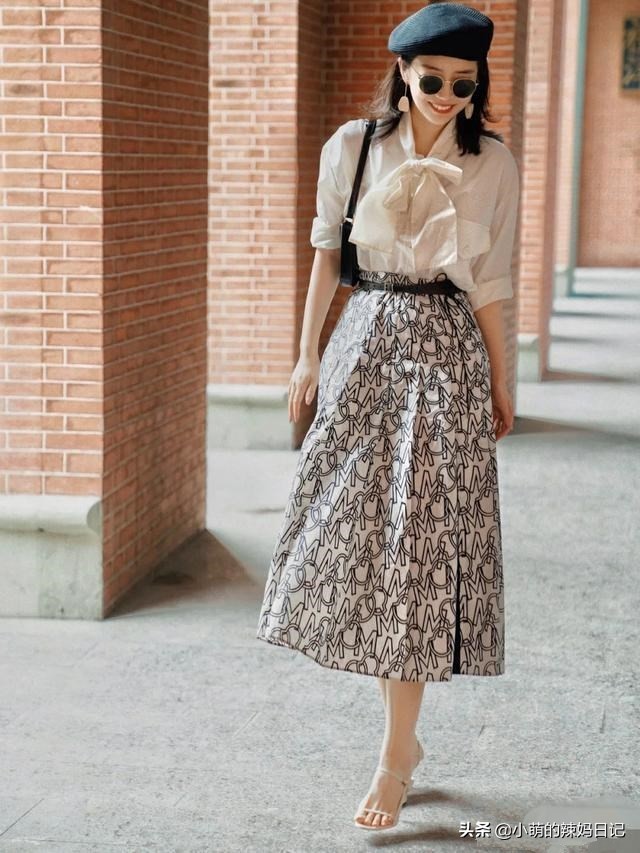 三木半身裙新款春秋,三木大码冬显瘦不规则毛呢半身裙