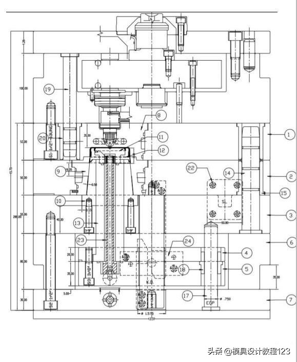 瓶盖螺纹模具设计,防盗环瓶盖模具设计