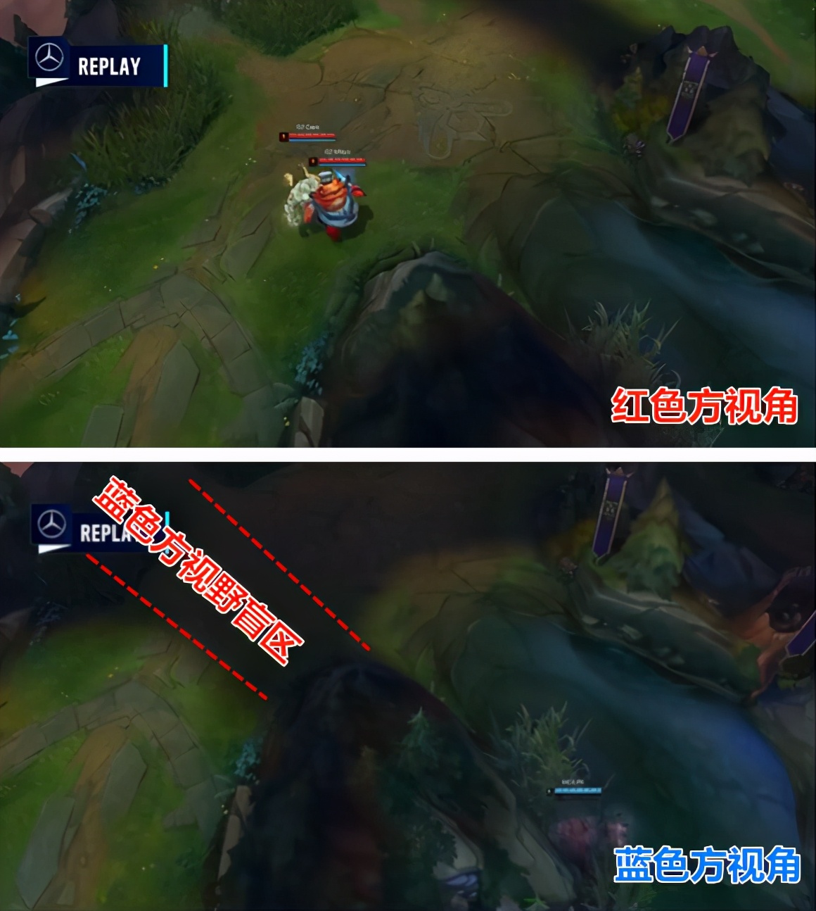 lol卡视野的重要性,英雄联盟s10上路卡视野