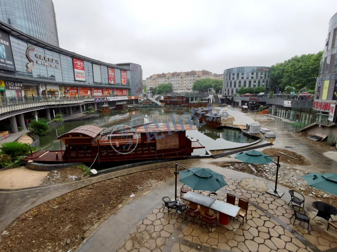 刚刚，前进路惊现庞然大物！昆山水上新地标来了