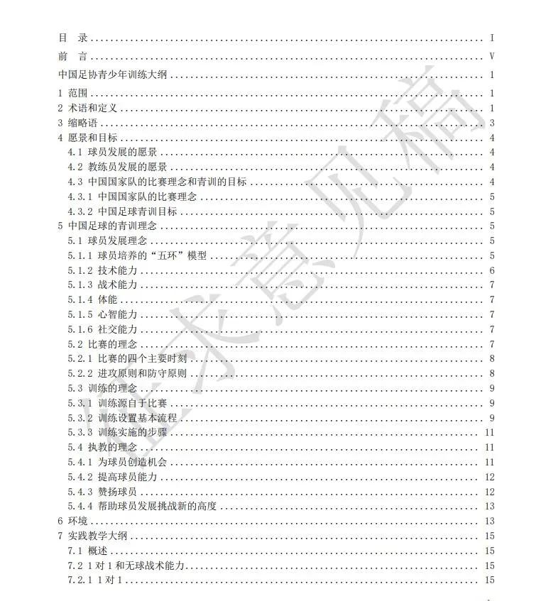 青训大纲完整视频,青训是中国足球唯一的希望