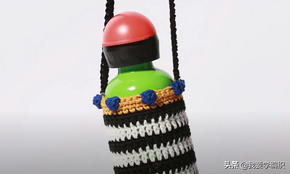 实心杯子套教程,大肚杯水杯套教程100种