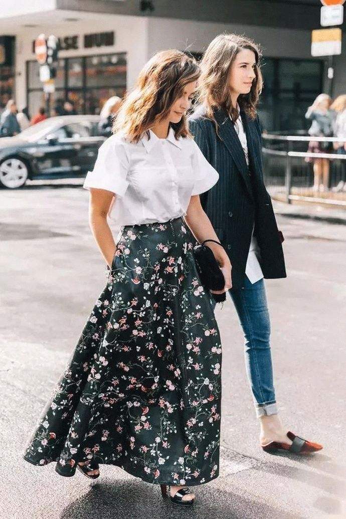 碎花裙穿出霸气的感觉,碎花裙给人一种乡土风吗