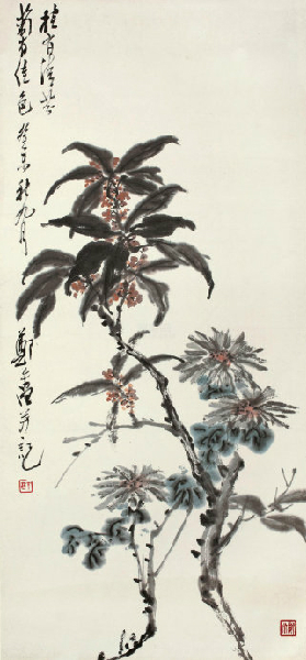 郑午昌花鸟,丝鬓散人郑午昌百幅绘画作品赏析