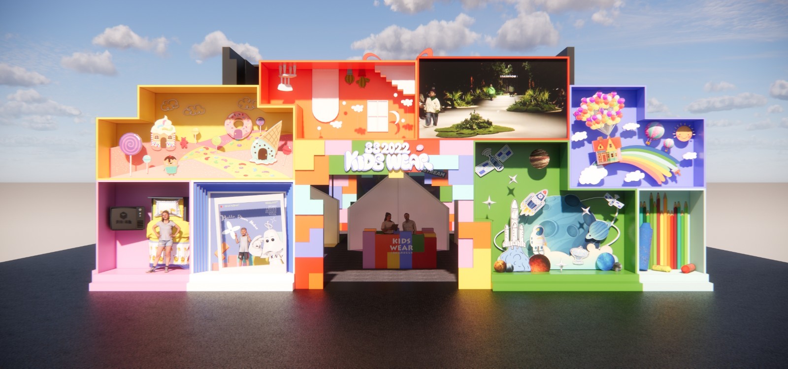 上海时装周ss22,ss21上海时装周kidswear