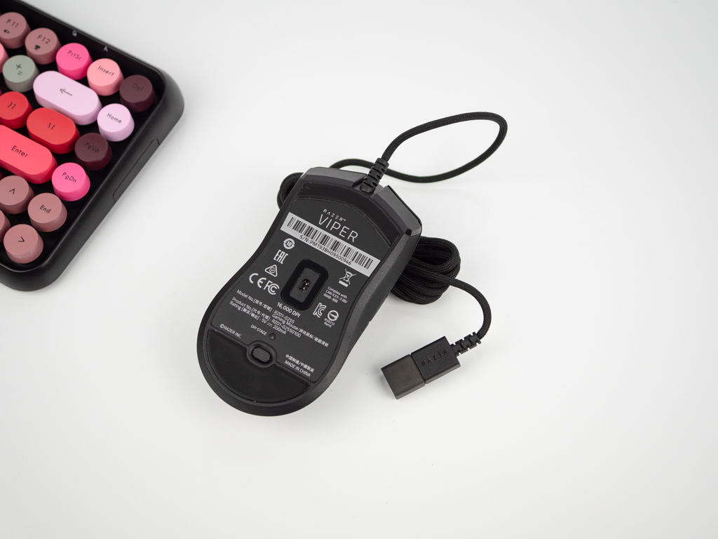 雷蛇毒蝰终极版鼠标测评,雷蛇razer毒蝰有线鼠标20000dpi