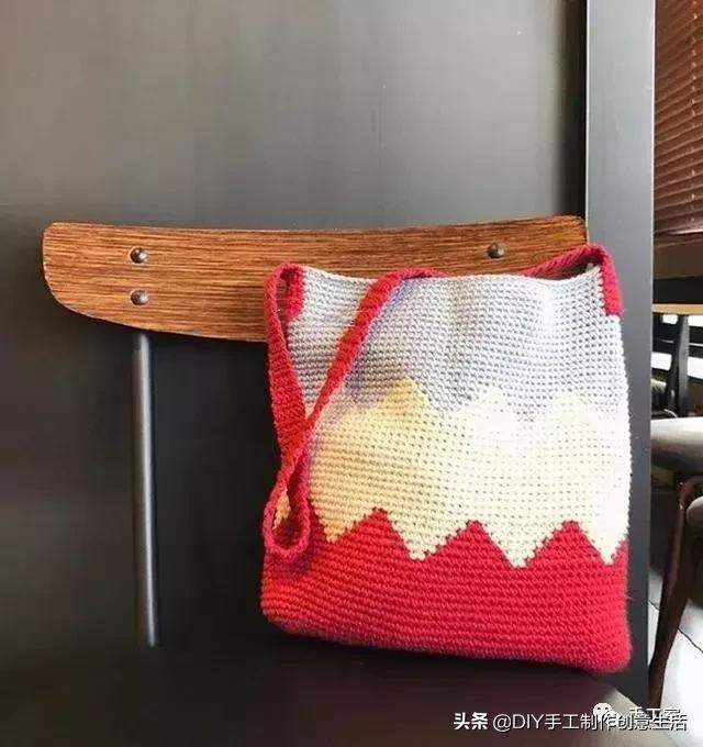 简单易学的编织包包教程,教程手工编织包包夏天大容量