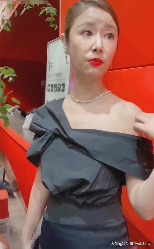 林心如法令纹近况,林心如眼尾下垂