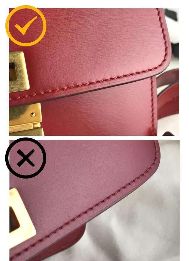 如何鉴定celinebox包真假,celine高仿和正品的差别