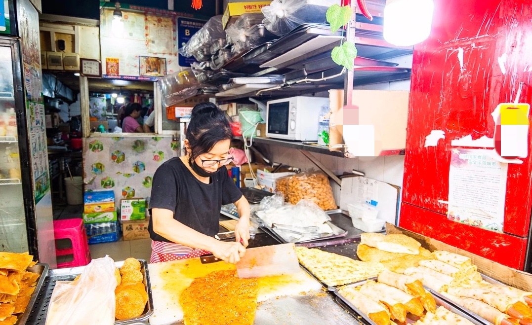 南昌5毛钱油饼,怀旧老字号饼铺
