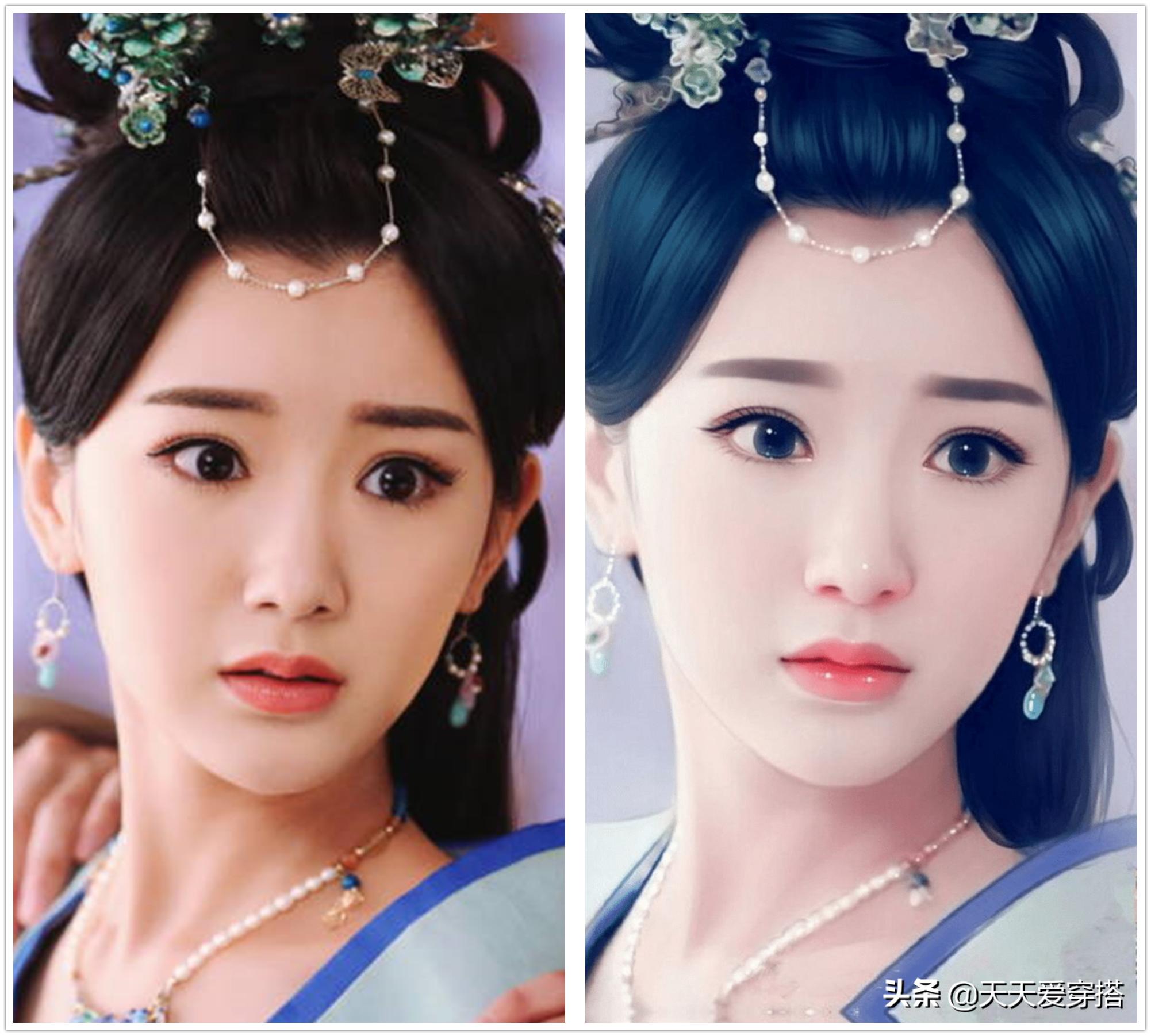 古装精美图刘亦菲,赵丽颖杨紫热巴杨幂唐嫣