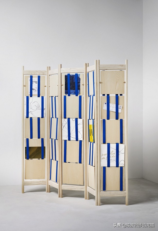 裁剪山河入画屏，创意屏风设计