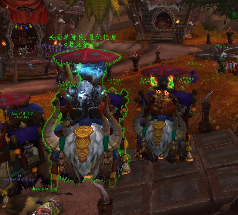 魔兽世界可以升级变大的角色,魔兽世界变大方法