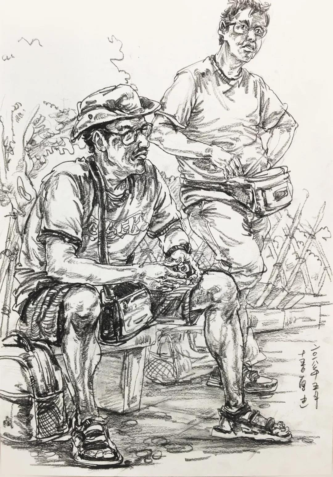 速写怎么起形又准又快,速写注意事项