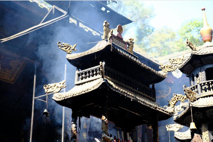 问道青城山登顶老君阁,问道青城山