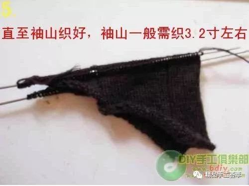 棒针最简单的教程,棒针技巧毛衣卷织法