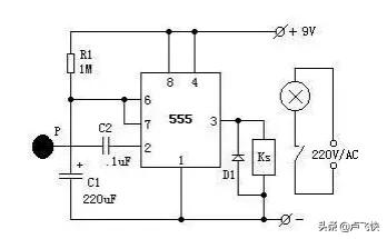 集成555定时器的电路实验,555定时器由哪两种电路组成