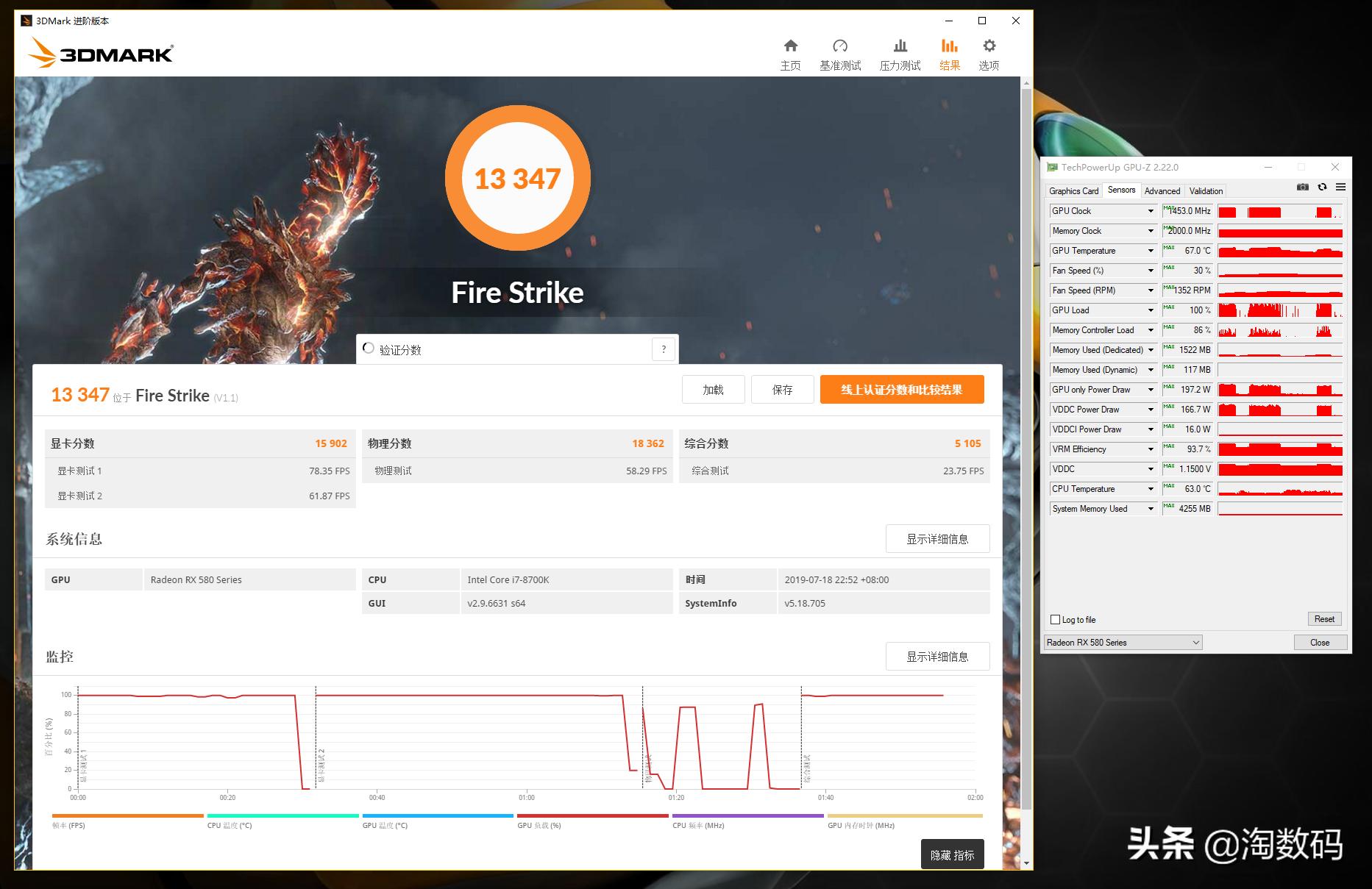 蓝宝石rx5808gd5白金版矿卡,矿卡超值