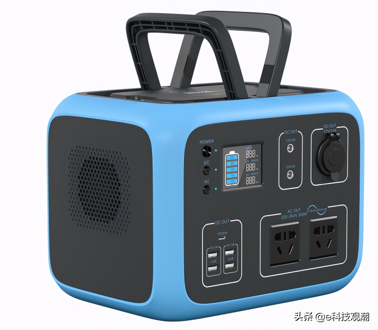 便携式充电站户外电源,户外充电电源支持快充