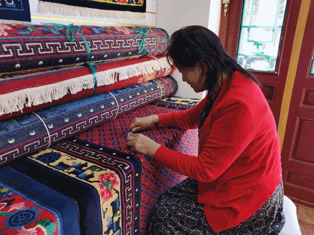 阿拉善仿古地毯多少钱一米,阿拉善仿古地毯直播