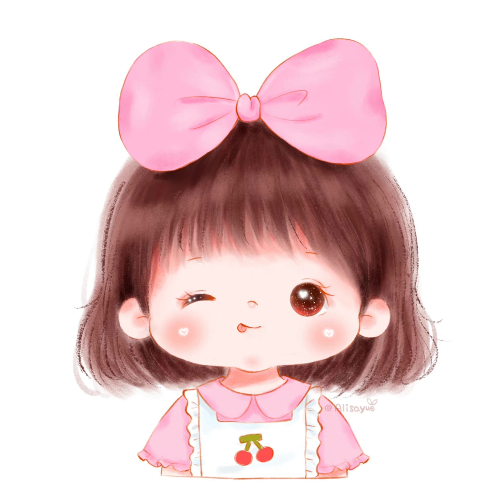 萌娃头像女生可爱萌图卡通,治愈系可爱搞怪萌娃头像