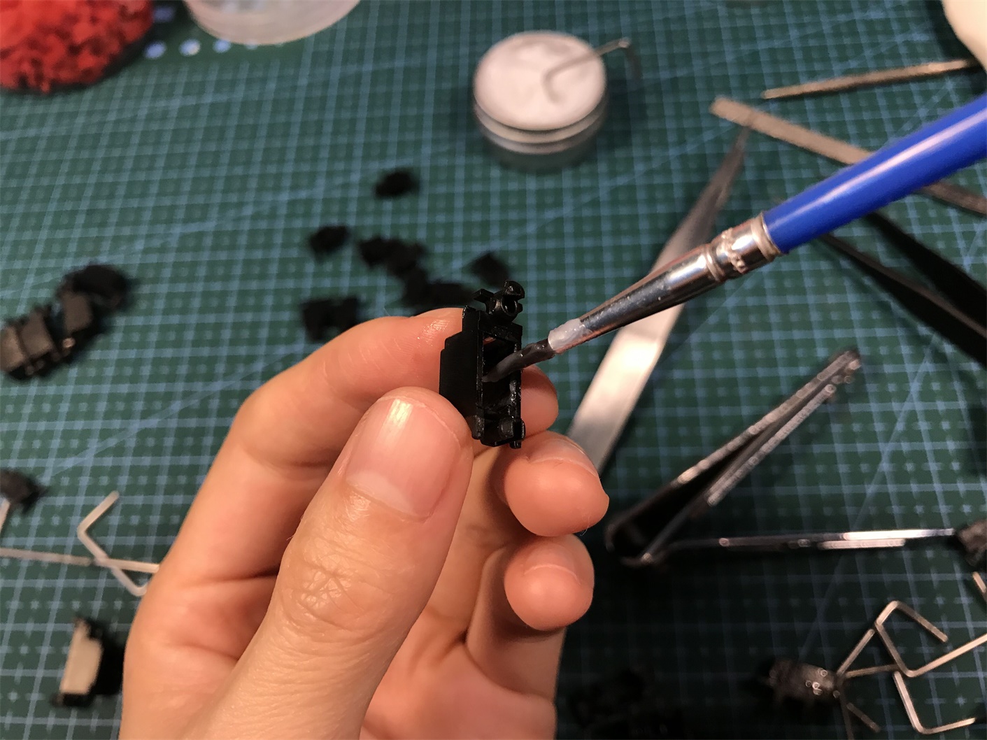 3494机械键盘,不到百元的青轴高颜值键盘