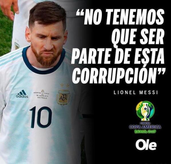 南美足协对梅西的态度,梅西与阿根廷足协的矛盾纠纷