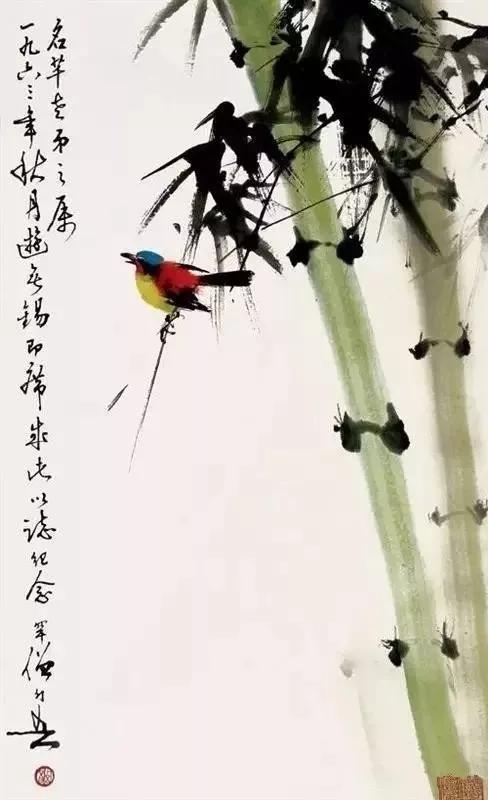 古今十大名家笔下的雪竹,这三位大师画雪景绝美