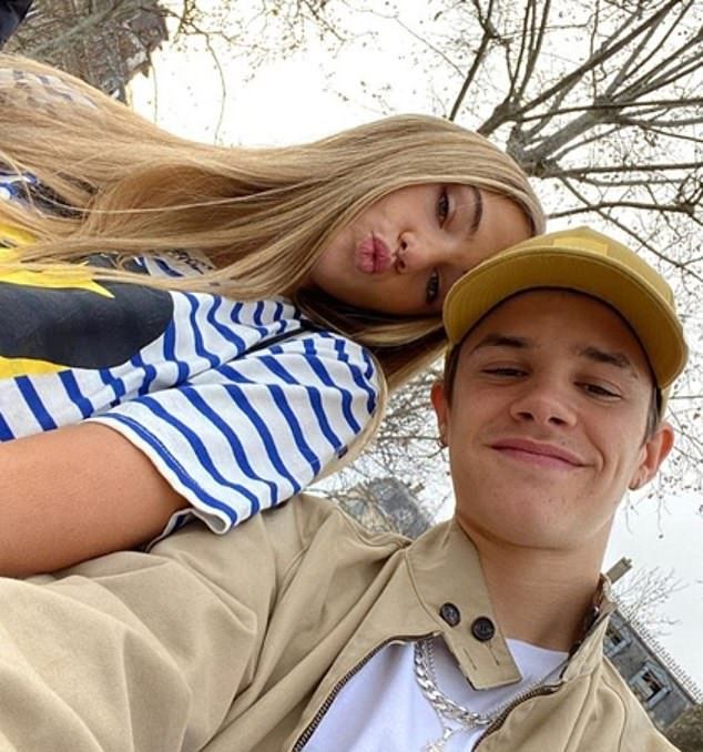 小贝17岁二儿子和女友撒狗粮!超模脸媲美贝嫂,小贝儿子都早恋?