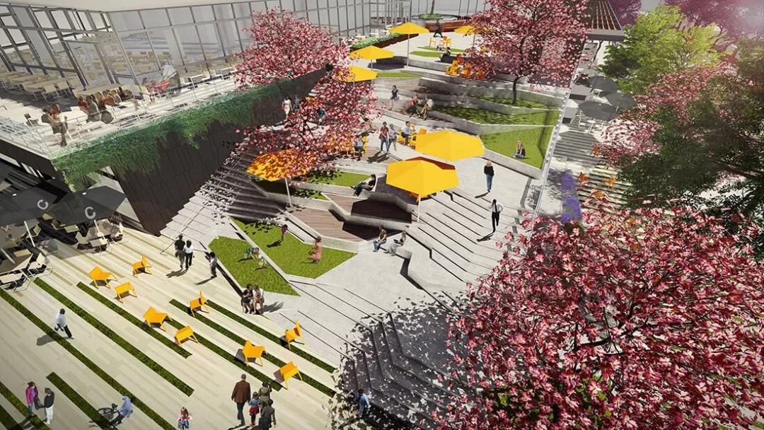 一波优雅的高差处理，漂亮