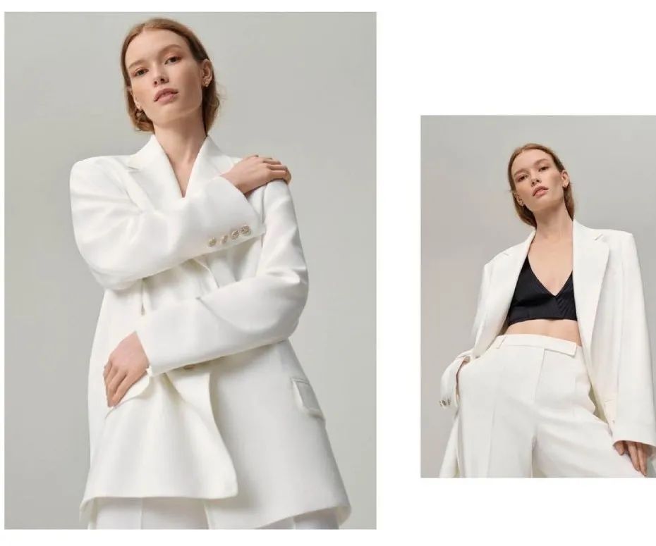 一件有质感的西装,一件白色西服配什么