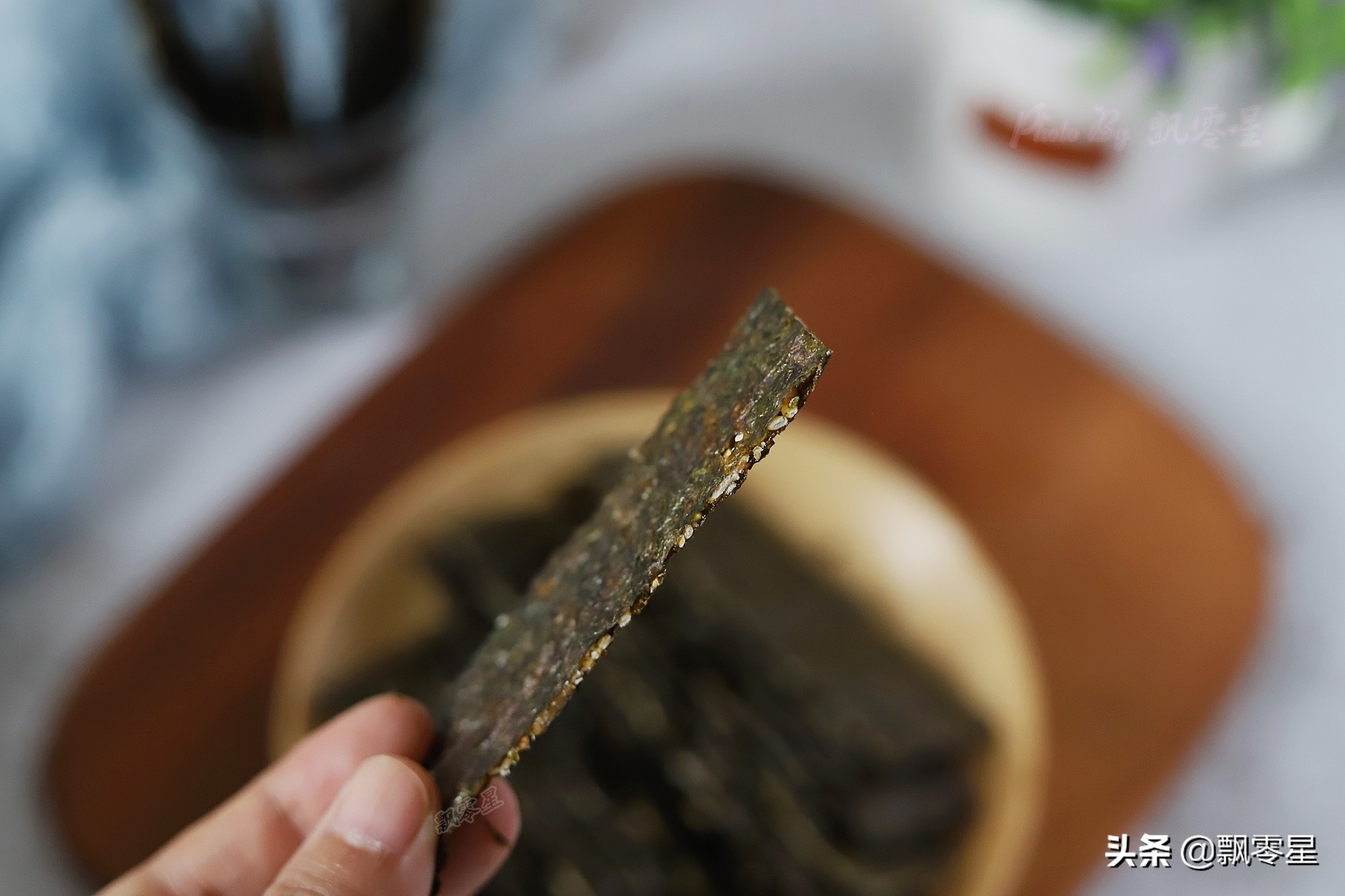 教你做网红零食海苔夹心脆，酥脆好吃不粘牙，酱汁的做法是关键