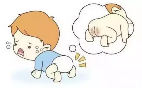 为啥宝宝容易反复红屁股,为什么宝宝一直红屁股