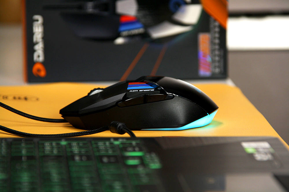 助我走上WCG冠军之路的王者利器-达尔优高阶游戏鼠标A970