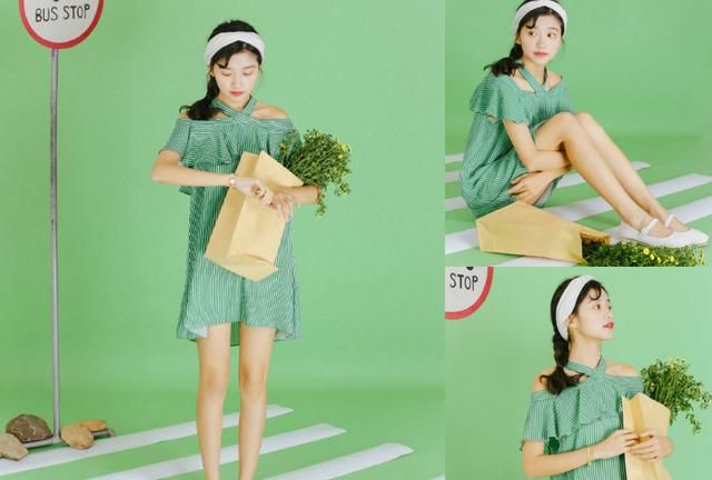 今年流行“一抹绿”连衣裙,这5款穿上美一整季