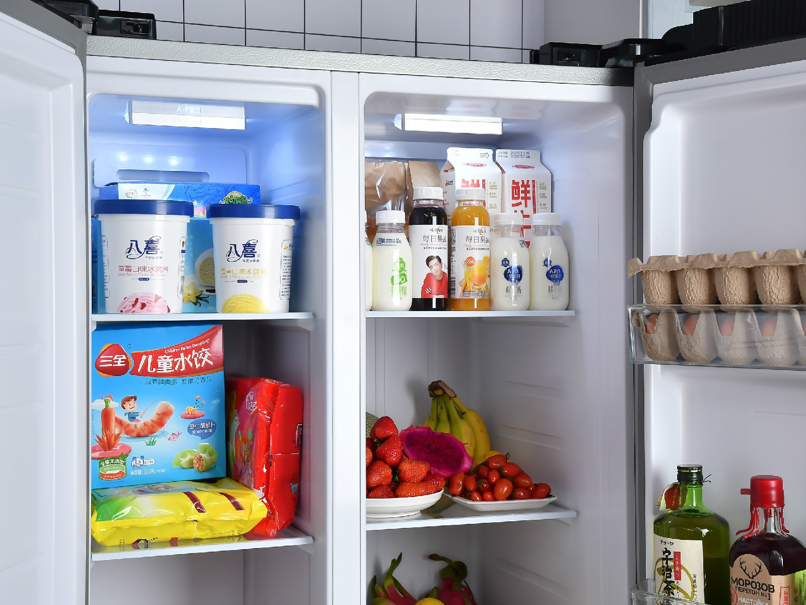 一字门和对开门冰箱,一字冰箱和十字哪个更好