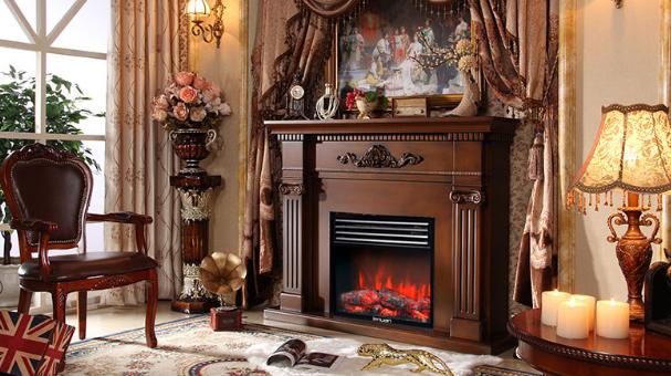 室内假火焰设计效果图,室内空间日光效果营造