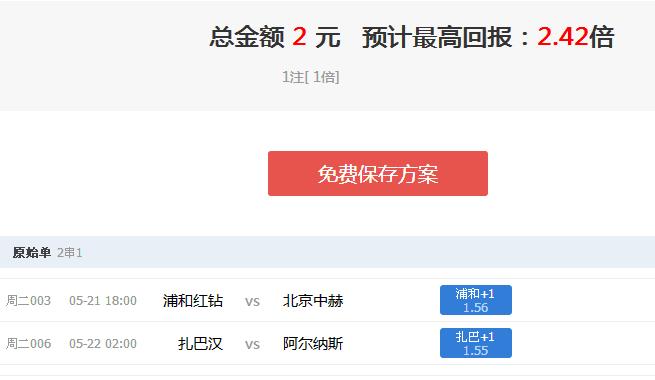 竞彩分析推荐今日足彩,扎巴汉vs里纳斯尔预测分析