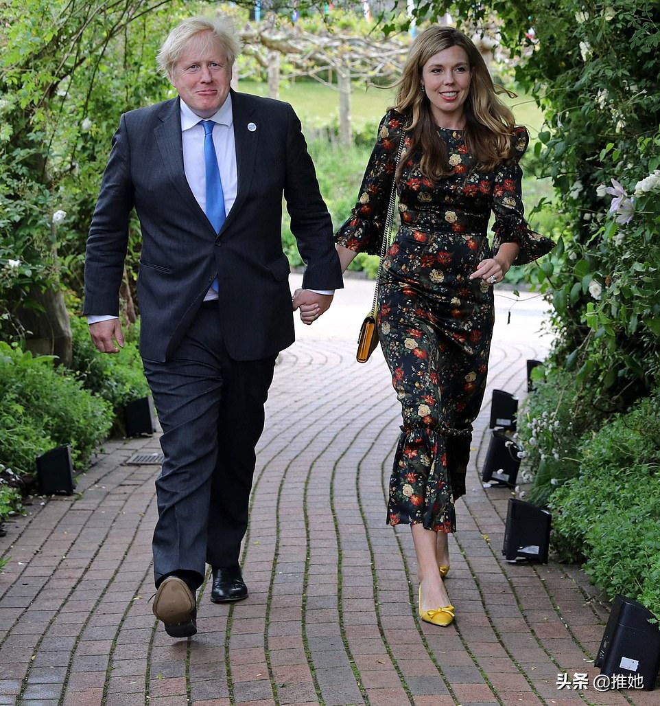 七国峰会女王着装,七国峰会英女王会见各国政要视频