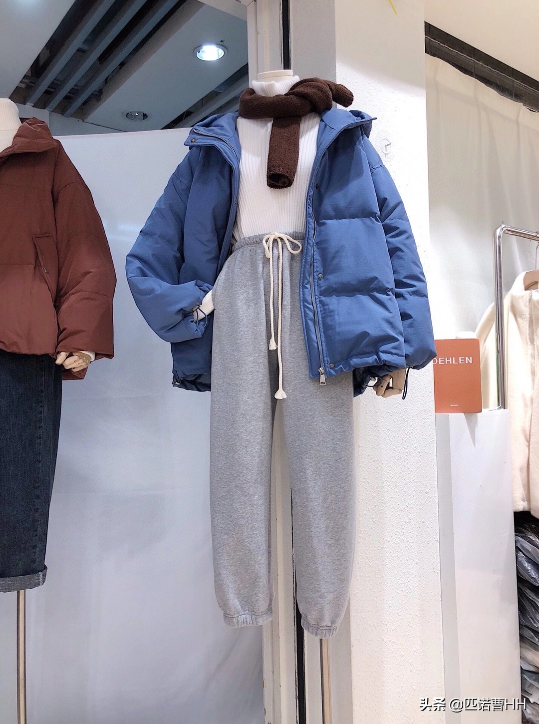 冬季穿搭韩系羽绒服短款,时尚洋气百搭减龄保暖棉服