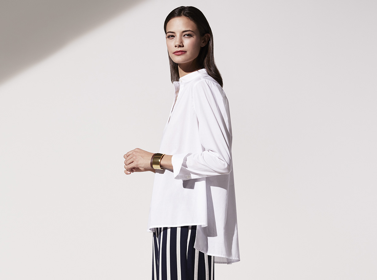 衬衣职场穿法,衬衣的多种穿法没扣子