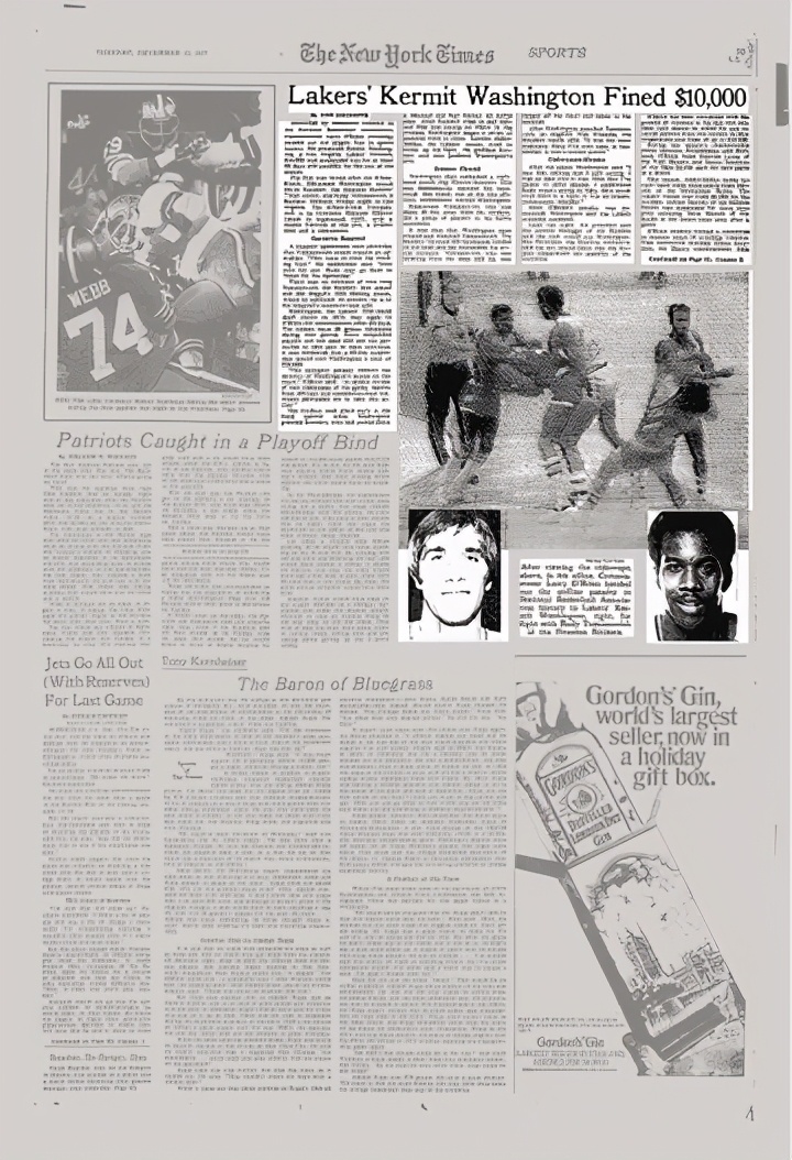 盘点近些年来nba球场冲突时刻,nba最暴力的一场比赛