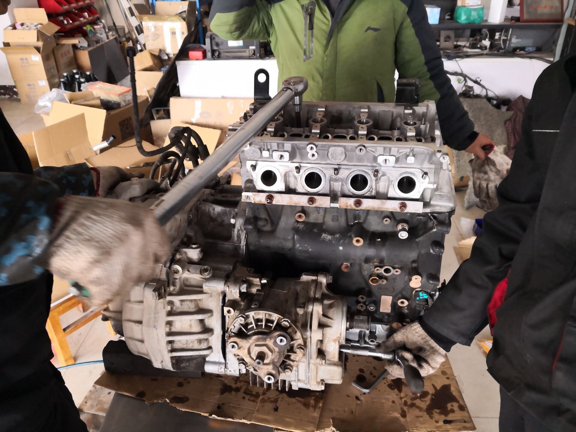 途观ea888正时链条跳齿有啥症状,途观ea888发动机正时老跳齿