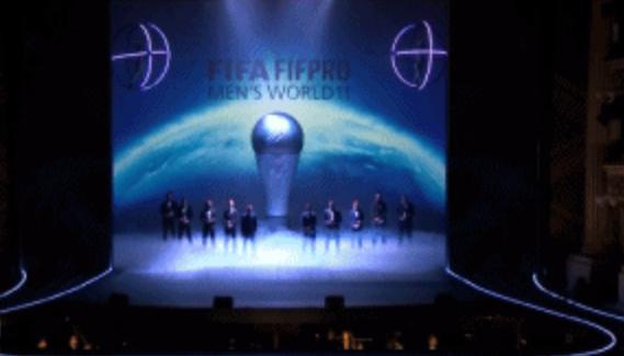 梅西当选世界足球先生亨利领奖,fifa年度颁奖典礼瓜迪奥拉梅西
