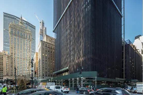 纽约摩根大通新总部建筑进程,摩根大通全球总部大厦结构图