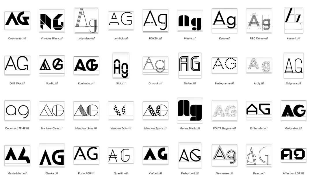 有创意的英文字体,55个英文字母创意字体设计欣赏