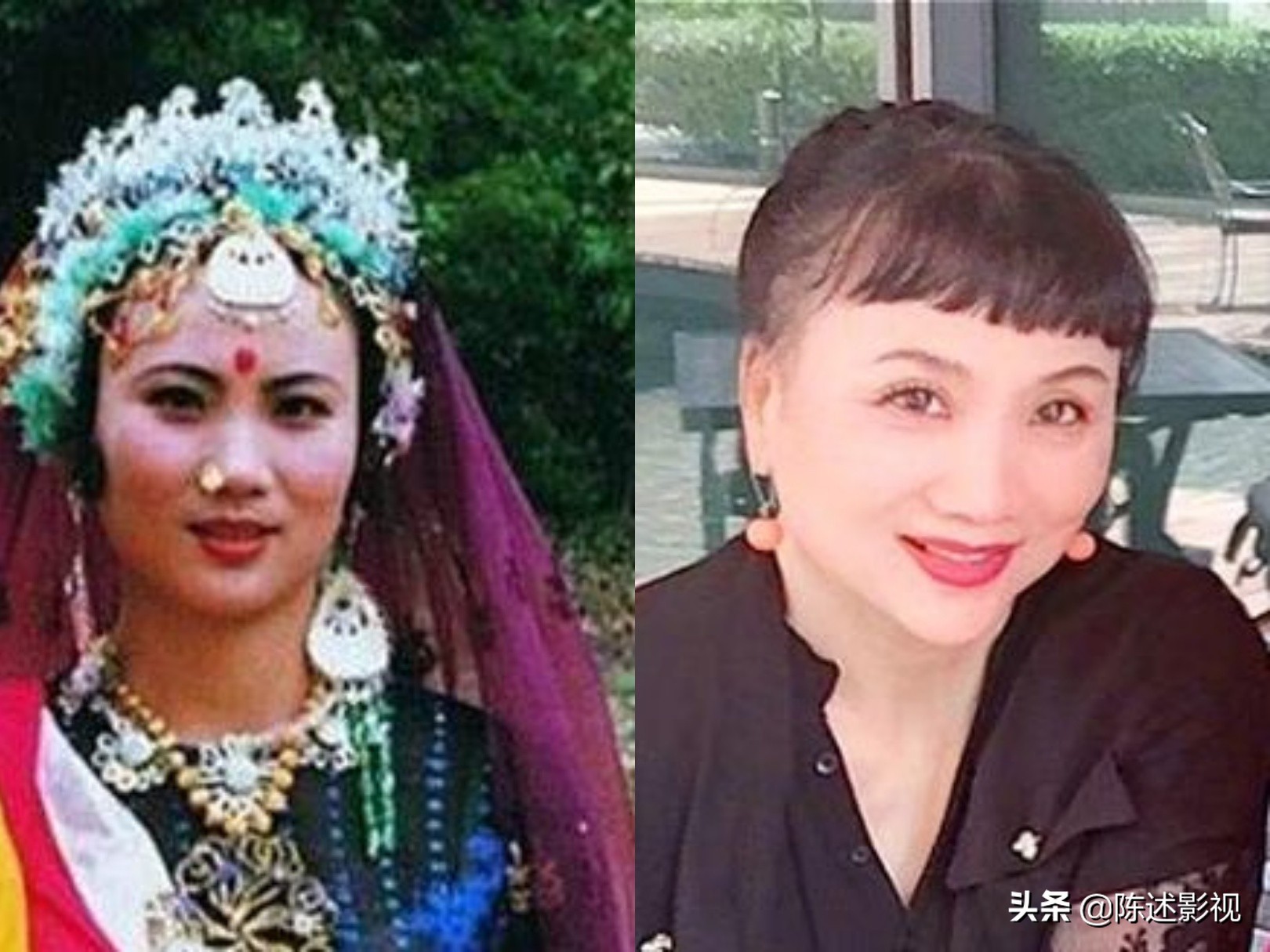 86版西游记十大美女今昔对比,西游记11位女演员今昔颜值对比