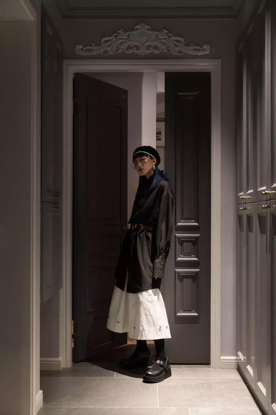 服装设计师的180㎡低调奢华家，超美衣帽间顶一个小户型